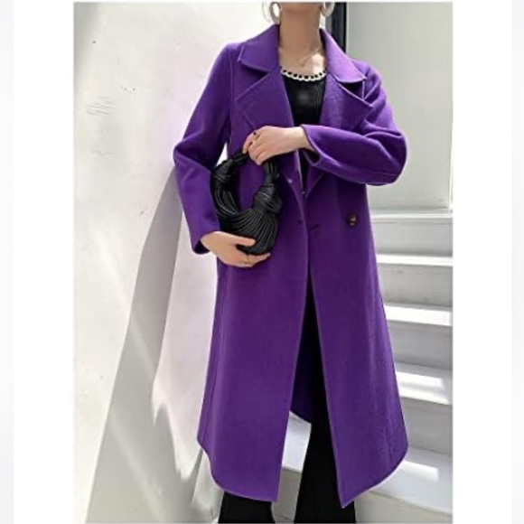 MaxMara Studio double breasted belted coat - Picture 5 of 7